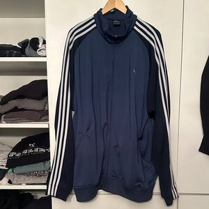 Men's Blue Adidas Track Jacket